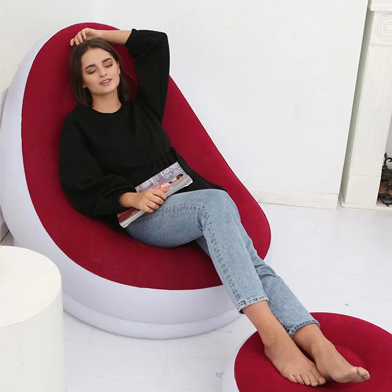 PuffPerfect Lazy Sofa - Inflatable Lazy Sofa Chair