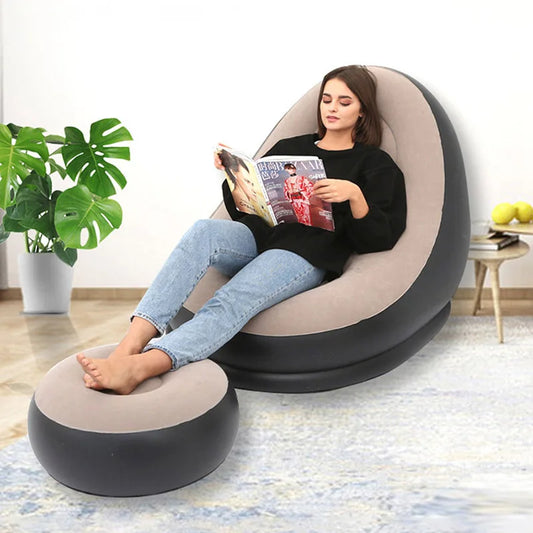 PuffPerfect Lazy Sofa - Inflatable Lazy Sofa Chair