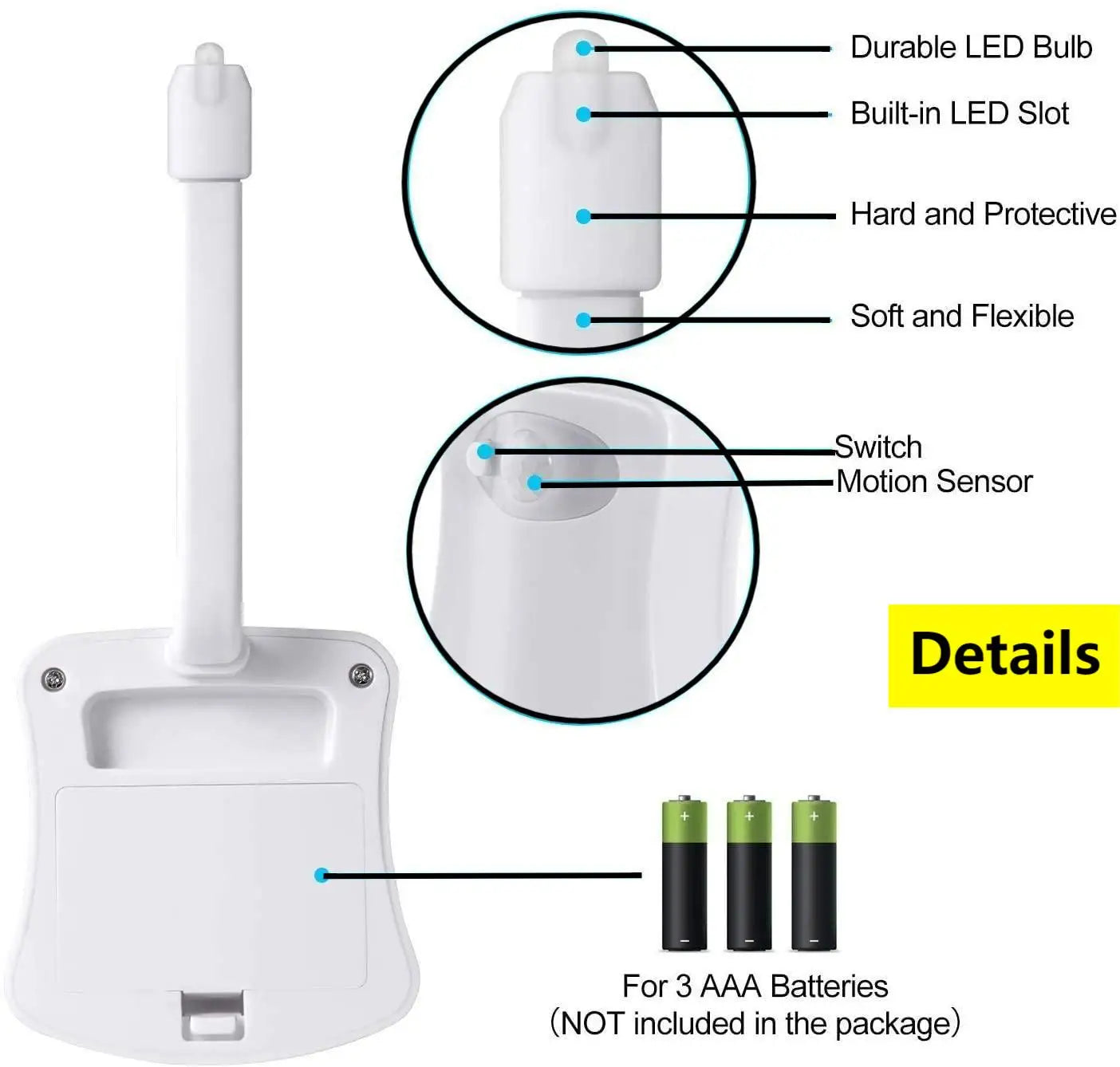 DreamBeam Motion Light - Infrared Sensing Light LED Night Light Stick